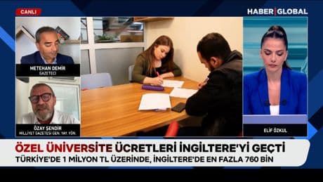 Özel üniversite ücretleri İngiltere’yi geçti