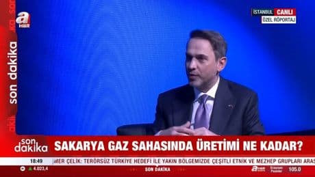 SON DAKİKA | Bakan Bayraktar A Haber canlı yayınında duyurdu! "Yeni müjde Karadeniz'den gelebilir"