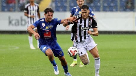 Beşiktaş ilk hazırlık maçında galip geldi