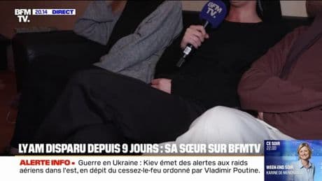 "Je pense très sincèrement que Lyam a fugué": la soeur du petit garçon disparu dans la Vienne témoigne sur BFMTV