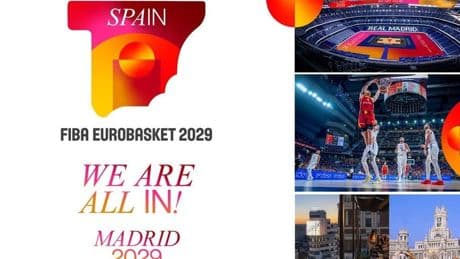 Madrid, elegida sede del Eurobasket masculino de 2029