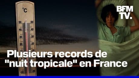 Pourquoi, pendant la canicule, la température ne baisse pas la nuit et vous empêche de dormir ?