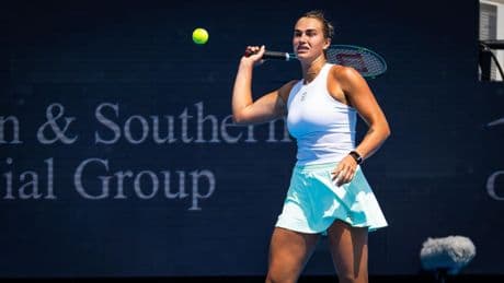 Aryna Sabalenka In Last Chance Slam Saloon At U.S. Open