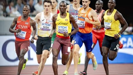 LIVE WK atletiek: Europees kampioen Samuel Chapple eruit in series 800 meter