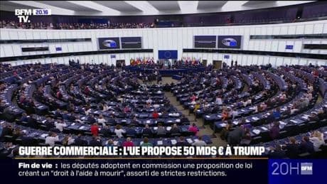 Guerre commerciale: l'Union européenne propose d'augmenter de 50 milliards d’euros ses achats de produits américains