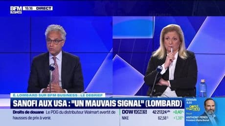 Sanofi aux USA : "Un mauvais signal" (Éric Lombard) - 15/05