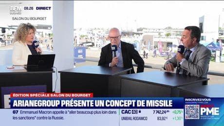 Michel Cabirol (La Tribune) et Martin Sion (ArianeGroup): ArianeGroup met l'accent sur la défense - 17/06