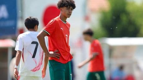 Cristiano Ronaldo sends message to son after he's scouted by Man Utd on Portugal debut