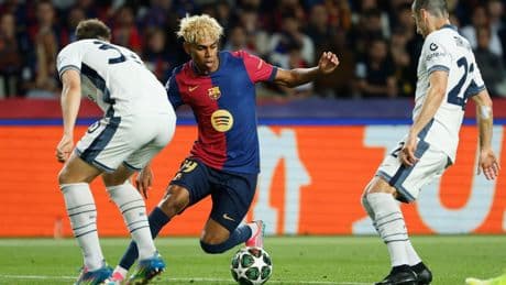 Barcelona teenager Yamal praised by friend and foe for performance against Inter Milan
