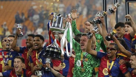 Rúa del Barça 2025 | Sigue en directo la celebración de campeón de LaLiga, la Copa del Rey y la Supercopa de España en Barcelona