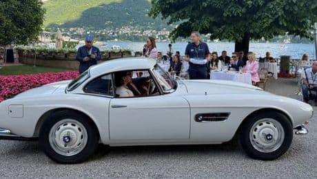 Concorso di Eleganza, Bmw 507 vince la Coppa d’Oro 2025