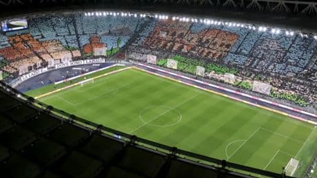 Liebeserklärung an Rom - Diese Choreo der Lazio-Fans haut Sie um!