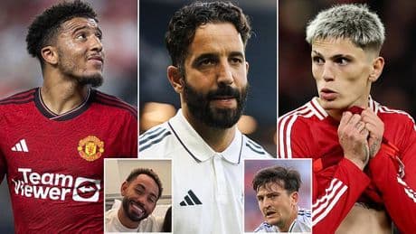 Man United DITCH the 'Bomb Squad': Ruben Amorim leaves axed superstars at home as they fly off for US tour - with Matheus Cunha on the plane despite wife giving birth