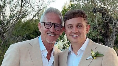 Gary Lineker attends son's wedding days after quitting job - with brother Wayne in attendance