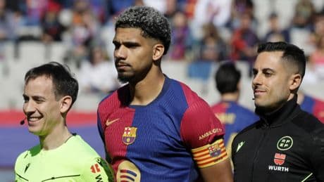 Araujo asume las funciones de primer capitán