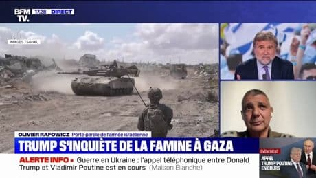 "Il n'y a pas d'épuration ethnique à Gaza. Il y a une guerre contre le Hamas", affirme le porte-parole de l'armée israélienne