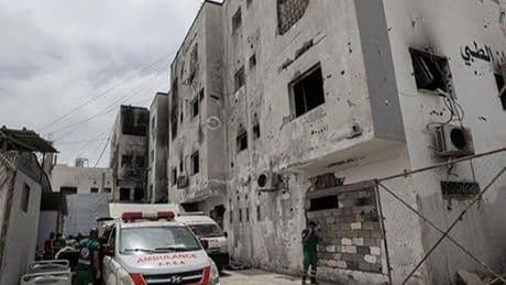 İsrail ordusu, saldırı tehdidiyle Gazze'deki El-Avde Hastanesinin boşaltılmasını istedi