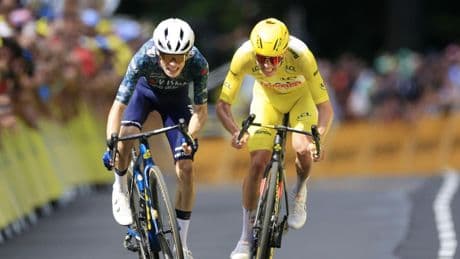 El Dauphiné, primer asalto para Pogacar, Vingegaard y Evenepoel