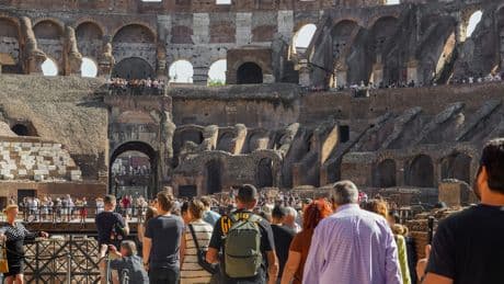 Disappointing photos show what it was really like to visit the Colosseum in Rome