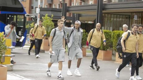 El Barça ya está concentrado en el hotel de Bilbao