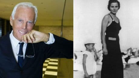 Giorgio Armani sepolto a Rivalta vicino ai genitori, chi erano il papà impiegato e la mamma sua musa. «Vestiva di grigio con giacche da uomo»