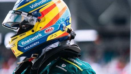Alonso ya ha probado el coche de 2026 en el simulador