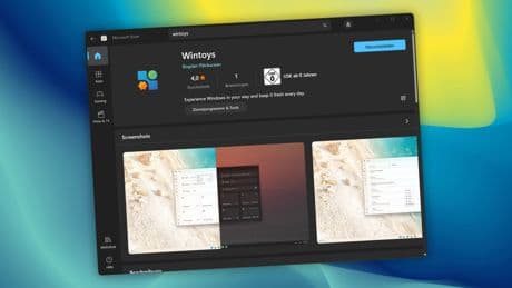 Wintoys: Kostenloses Tuning-Tool für Windows in Deutsch – Download