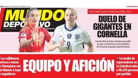 Portada de hoy de la Edición Bizkaia-Araba de Mundo Deportivo