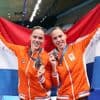 Synchroonzwemsters nemen na historisch brons stap terug en zetten twijfels bij topsportcarrière