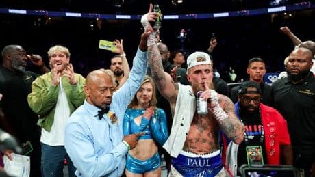 Jake Paul earns immediate world ranking after win over Julio Cesar Chavez Jr