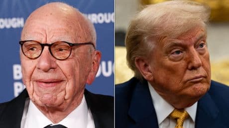 Trump Lashes Out At Rupert Murdoch Over WSJ Epstein Bombshell