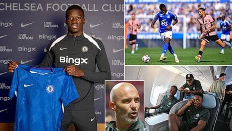 Chelsea's newest recruit Mamadou Sarr reveals the Premier League star he hopes to emulate - as French wonderkid insists he can become a starter at Stamford Bridge
