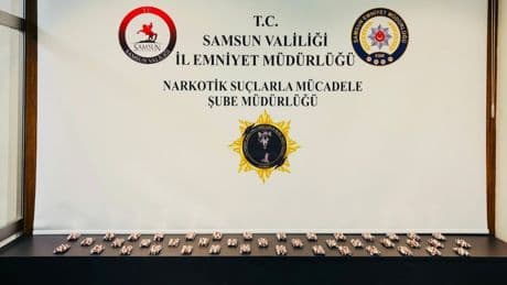 Uyuşturucu operasyonunda 2 bin 300 sentetik ecza ele geçirildi