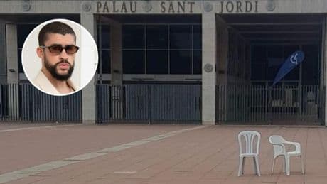 ¿Bad Bunny en Madrid y Barcelona? Dos sillas de plástico anticipan paradas españolas en su gira