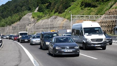 Anadolu Otoyolu'nda hareketlilik