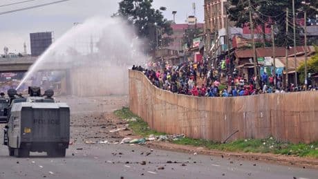 Photos of deadly anti-government protests in Kenya