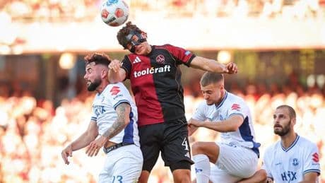 2. Fußball-Bundesliga: Nürnberger Schrecken in Nachspielzeit: Joker Corredor trifft