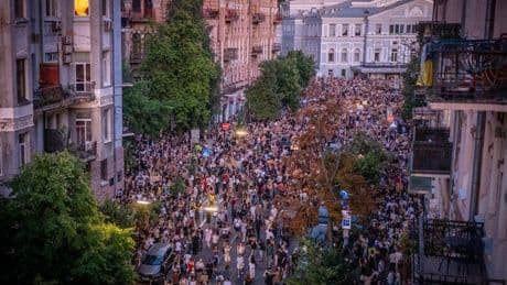 Ukraine's Zelenskyy promises safeguards after street protests over a new anti-corruption law