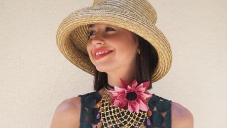 Paula, la invitada vizcaína que deslumbró en una boda en Madrid embarazada y con transparencias