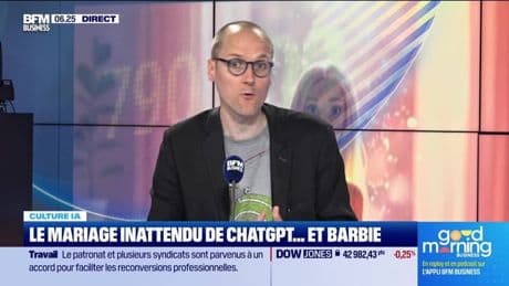 Culture IA : Le mariage inattendu de ChatGPT... et Barbie, par Anthony Morel - 26/06