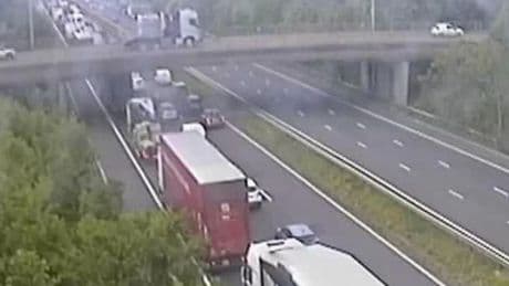 BREAKING: M5 crash LIVE: Chaos on major motorway as rush hour smash leaves traffic standstill