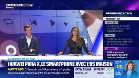 Huawei Pura X, le smartphone avec l'OS maison - 04/06 ?