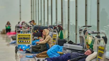 Inside Spain's 'zombieland' airports as crisis rocks country