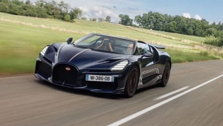 Bugatti Mistral: Das exklusive Cabrio mit 1.600 PS beeindruckt
