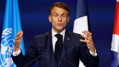 Sommet de l'ONU sur les océans: Emmanuel Macron souhaite "mobiliser" les dirigeants du monde entier à Nice