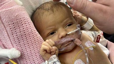 'My baby died after being kissed - please think twice'