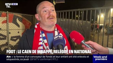Football: le club de Caen détenu par Mbappé relégué en National