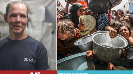 'I'm a Brit nurse in Gaza - families beg me for food for their kids and we're running out of time'