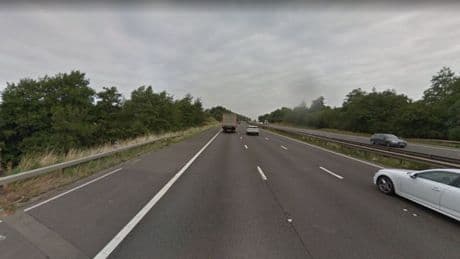 Driver killed after trying to ‘retrieve ladders that had fallen from his car’ on M1 in horror crash as cops launch probe