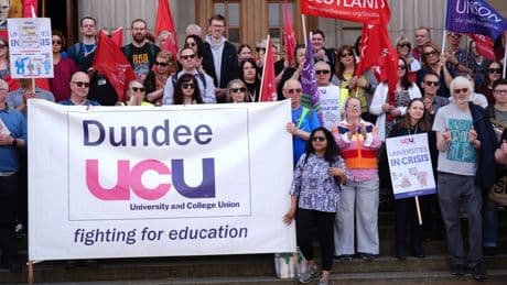 Dundee University redundancies cut in half as part of new plan